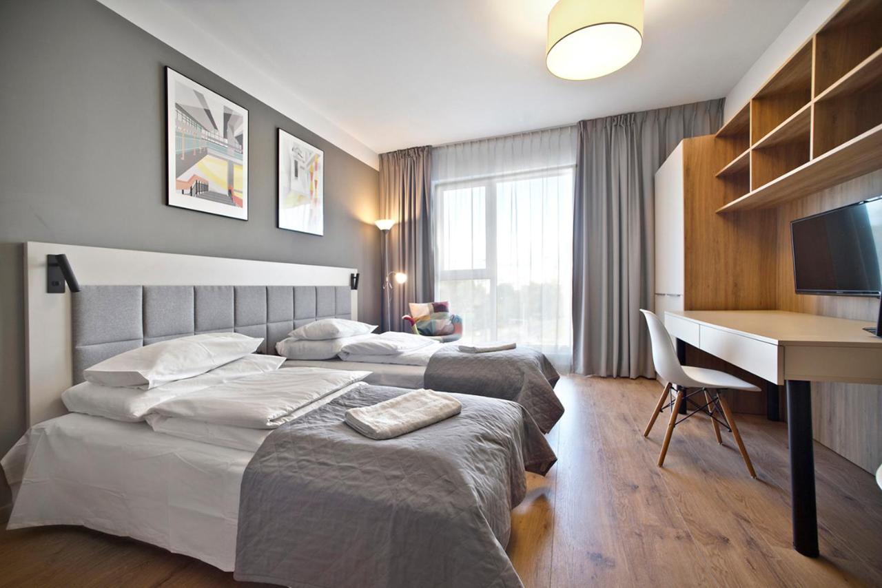 Wolska Residence Serviced Apartments Varşovia Exterior foto